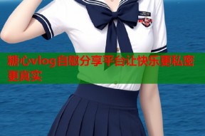 糖心vlog自慰分享平台让快乐更私密更真实
