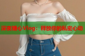 深夜糖心Vlog：释放你的私密心动