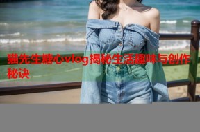 猫先生糖心vlog揭秘生活趣味与创作秘诀