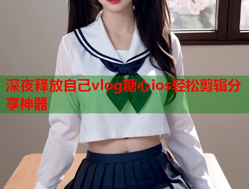 深夜释放自己vlog糖心ios轻松剪辑分享神器  第1张
