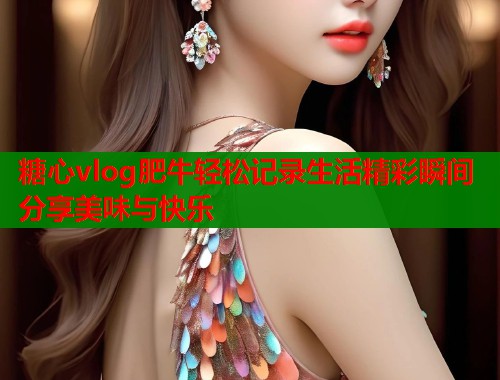 糖心vlog肥牛轻松记录生活精彩瞬间分享美味与快乐  第1张