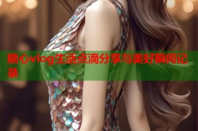 糖心vlog生活点滴分享与美好瞬间记录