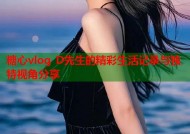 糖心vlog D先生的精彩生活记录与独特视角分享