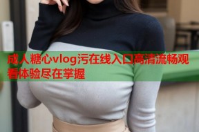 成人糖心vlog污在线入口高清流畅观看体验尽在掌握