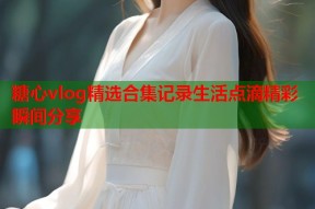 糖心vlog精选合集记录生活点滴精彩瞬间分享