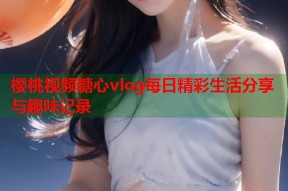 樱桃视频糖心vlog每日精彩生活分享与趣味记录