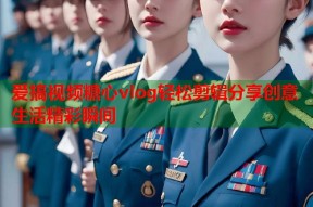 爱搞视频糖心vlog轻松剪辑分享创意生活精彩瞬间