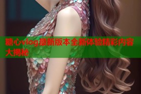 糖心vlog最新版本全新体验精彩内容大揭秘