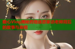 糖心Vlog揭秘药物迷惑家访老师背后的故事与真相