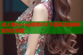 成人糖心vlog视频iOS下载高清流畅体验尽在掌握
