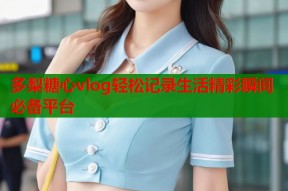 多梨糖心vlog轻松记录生活精彩瞬间必备平台
