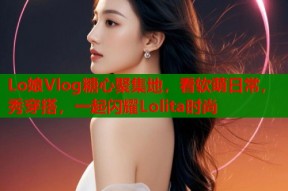 Lo娘Vlog糖心聚集地，看软萌日常，秀穿搭，一起闪耀Lolita时尚