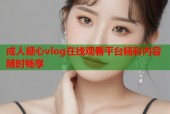 成人糖心vlog在线观看平台精彩内容随时畅享
