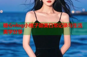 糖心vlog小桃子甜美日常记录与生活美学分享