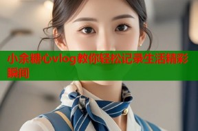 小余糖心vlog教你轻松记录生活精彩瞬间