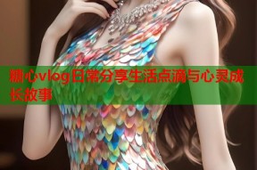 糖心vlog日常分享生活点滴与心灵成长故事