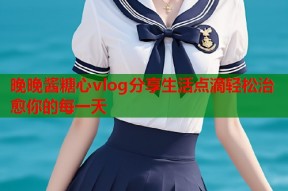晚晚酱糖心vlog分享生活点滴轻松治愈你的每一天