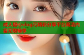 成人糖心vlog污精彩分享平台高清内容无限畅享