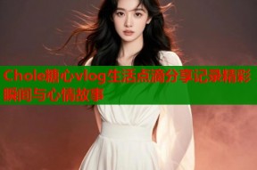 Chole糖心vlog生活点滴分享记录精彩瞬间与心情故事