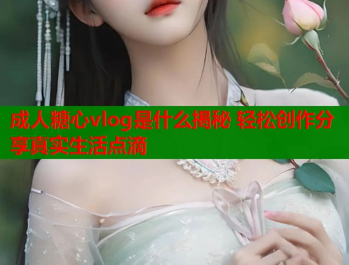 成人糖心vlog是什么揭秘 轻松创作分享真实生活点滴  第1张