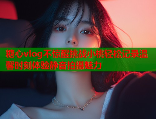 糖心vlog不惊醒挑战小桃轻松记录温馨时刻体验静音拍摄魅力  第1张
