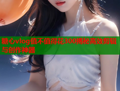 糖心vlog值不值得花300揭秘高效剪辑与创作神器  第2张