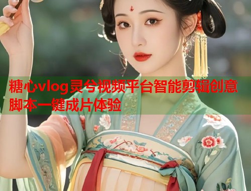 糖心vlog灵兮视频平台智能剪辑创意脚本一键成片体验  第2张