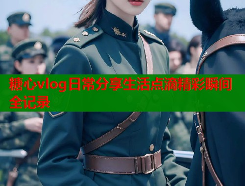 糖心vlog日常分享生活点滴精彩瞬间全记录  第1张