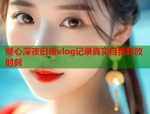 糖心深夜旧版vlog记录真实自我释放时刻  第1张
