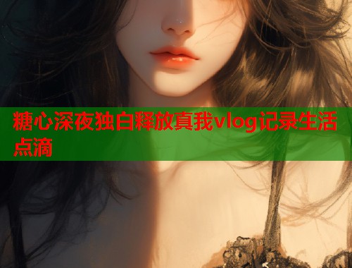 糖心深夜独白释放真我vlog记录生活点滴  第1张