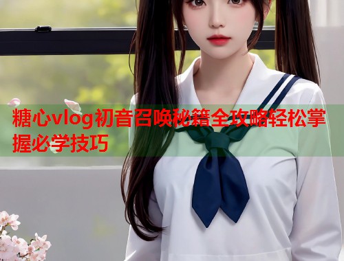 糖心vlog初音召唤秘籍全攻略轻松掌握必学技巧  第1张