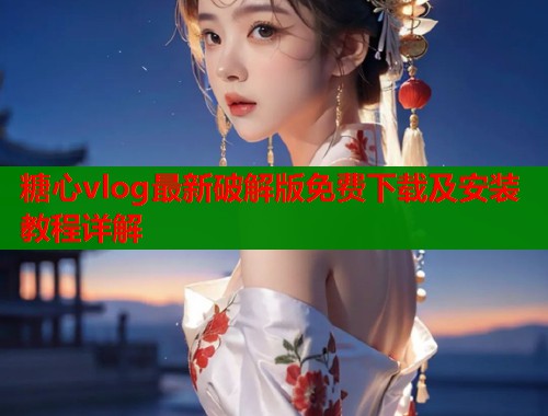 糖心vlog最新破解版免费下载及安装教程详解  第1张