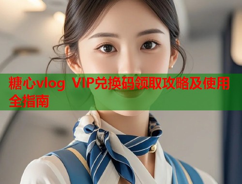 糖心vlog VIP兑换码领取攻略及使用全指南  第1张