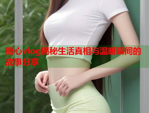 糖心vlog揭秘生活真相与温暖瞬间的故事分享  第1张