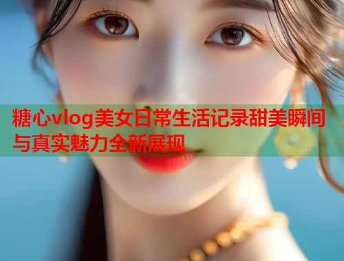 糖心vlog美女日常生活记录甜美瞬间与真实魅力全新展现  第1张