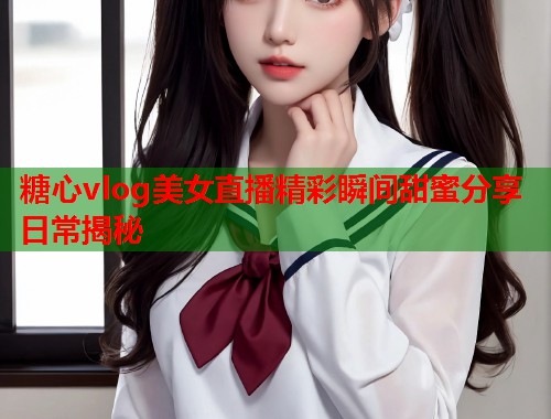 糖心vlog美女直播精彩瞬间甜蜜分享日常揭秘  第2张